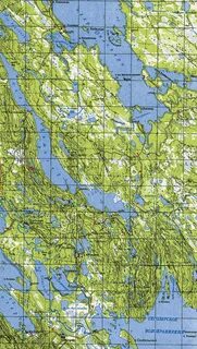Карта карелии озерами и дорогами