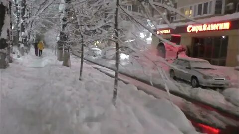 Снег на кубани