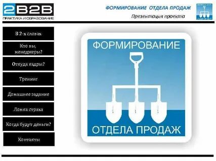 Сформирован отдел