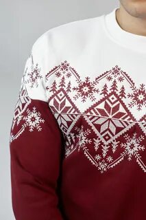 Свитер снежинка