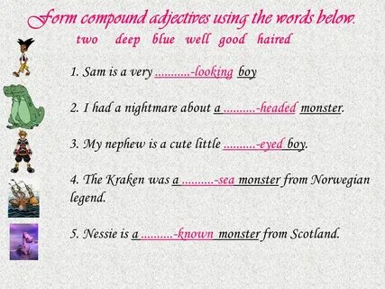 Adjectives 9 grade