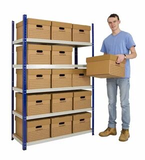 Boxes shelves