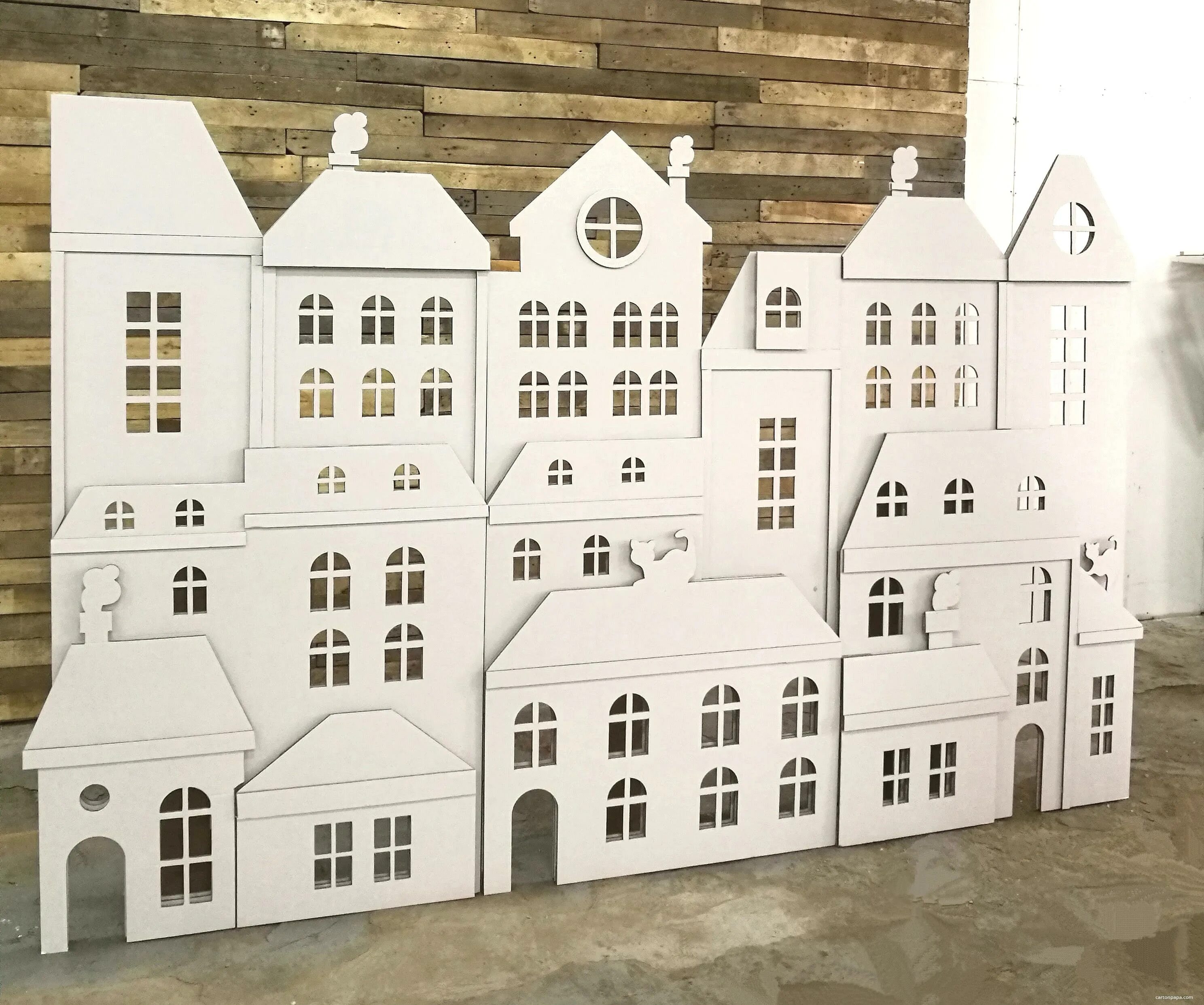 объемные бумажные домики. объемный домик. макетные домики. объемный домик. картон для макетов.