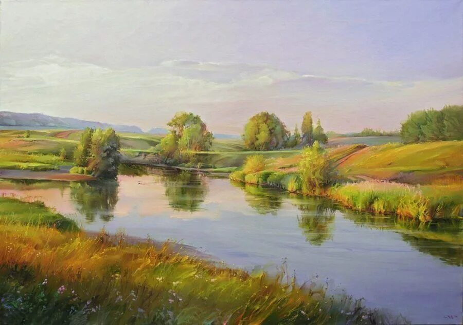 Сумерки природа. Туманный пейзаж. Природа ночью. Закат в горах. Вечерний закат.