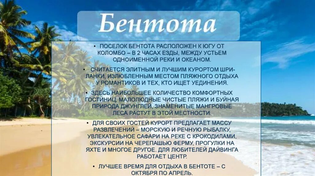 Развитие пляжного туризма. Бентота Шри Ланка океан. Бентота особенности. Особенности пляжного туризма.