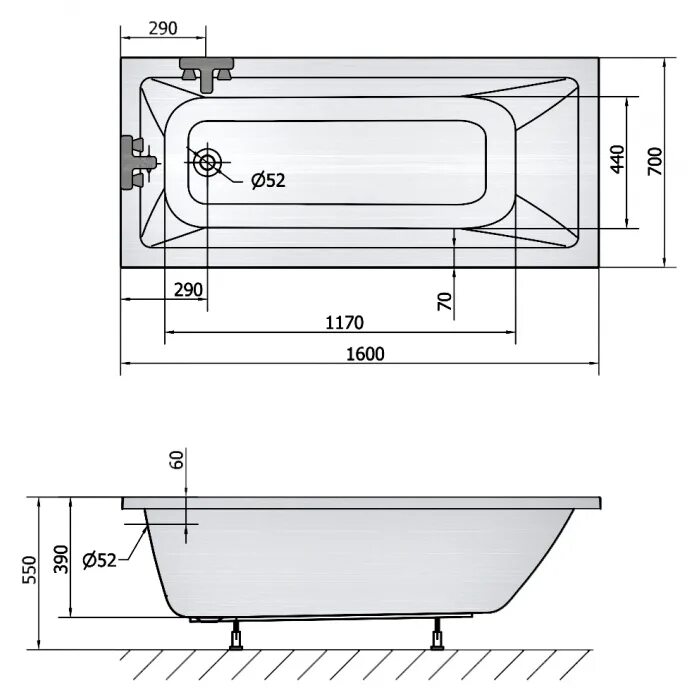 Alpen 170х70. Ванна 160 на 70. Ванна Alpen Noemi 160x70 акрил. Ширина ванны стандартной 160.