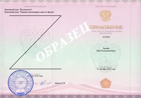 Заполнение аттестатов в 2024 году