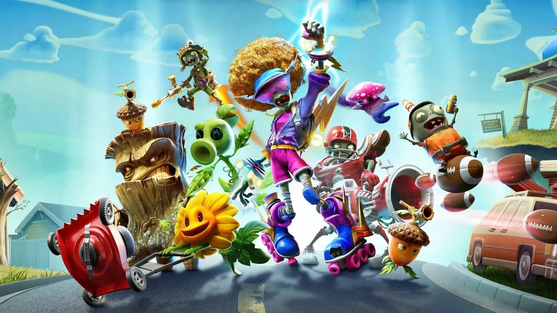 Plants vs. Zombies битва за нейборвиль зомби. Plants vs Zombies Garden Warfare битва за нейборвиль. Плантс версус зомби Гарден варфаер 2. Plants vs Zombie битва 3а нейборвиль. Пвз 7