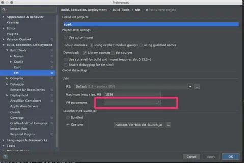 Intellij idea vm options