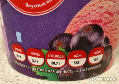 Щербет смородина