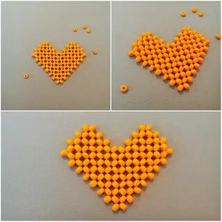 Как сделать сердечко из бисера