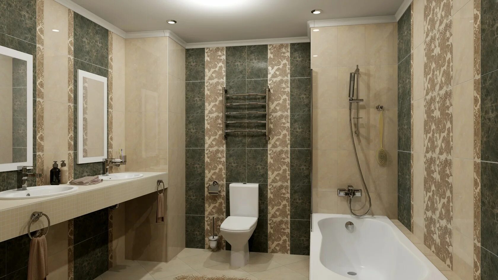 Укладка кафельной плитки и керамогранита. - купить в Краснодаре, цена 110 руб., 