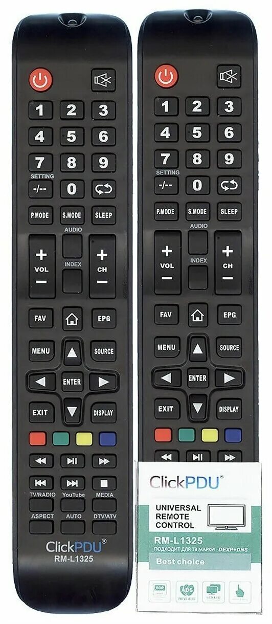 Click pdu rm l1325. Пульт универсальный clickpdu для dexpdnsdofler rm-l1325. пульт clickpdu rm-l1325 для телевизора dexp. пульт ду универсальный clickpdu dexp, dns, dofler rm-l1325 lcd tv. пульт универсальный для телевизора rm-l1325.