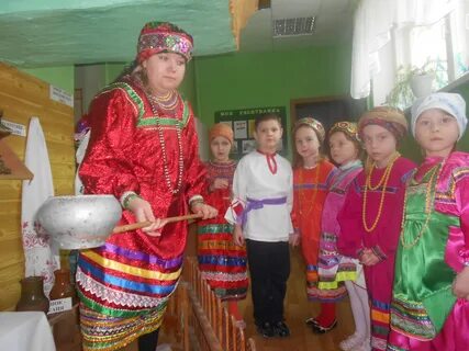 Мордовская семья