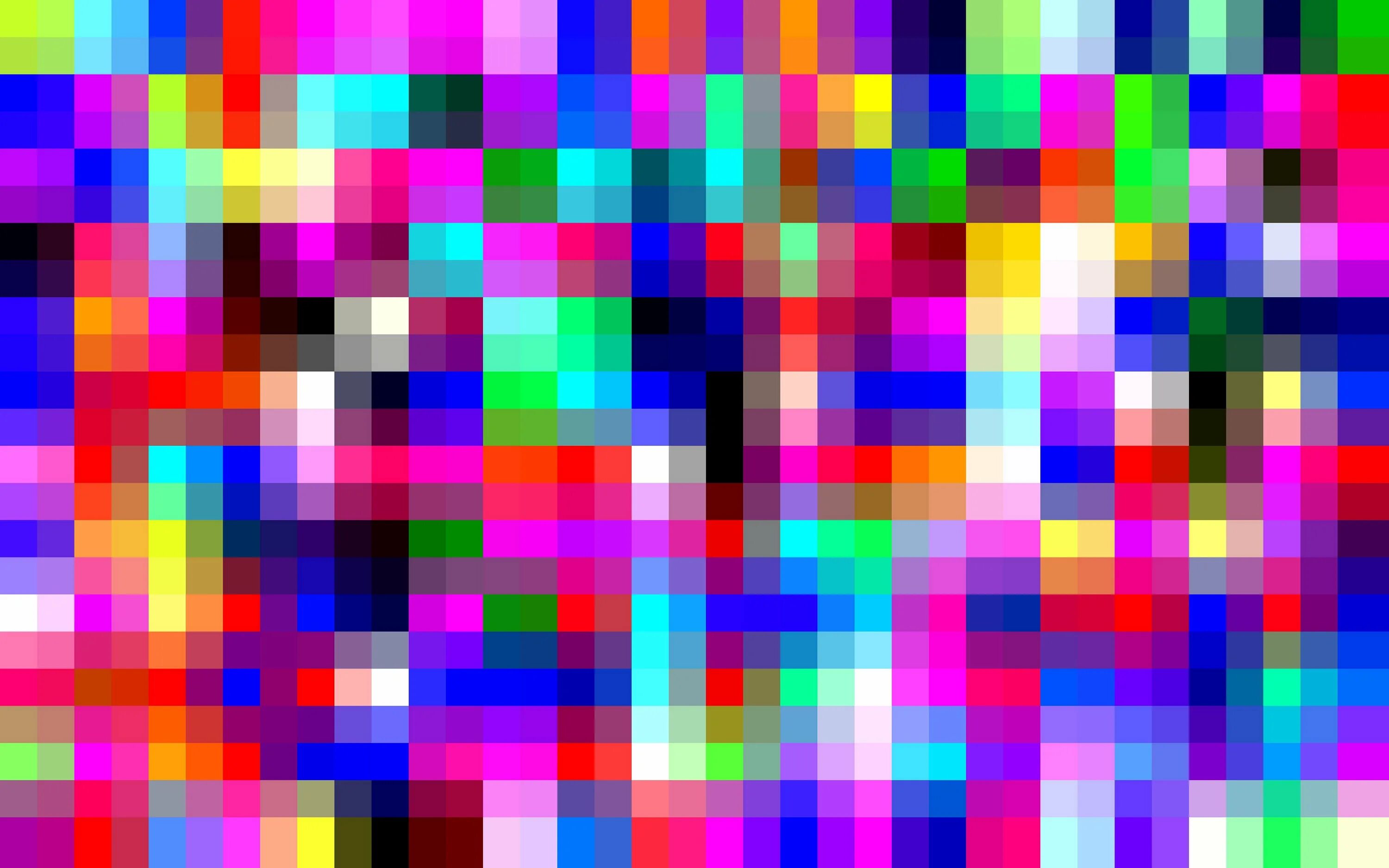 Разноцветные пиксели. Разноцветные квадратики. Разноцветный экран. Цветной фон.