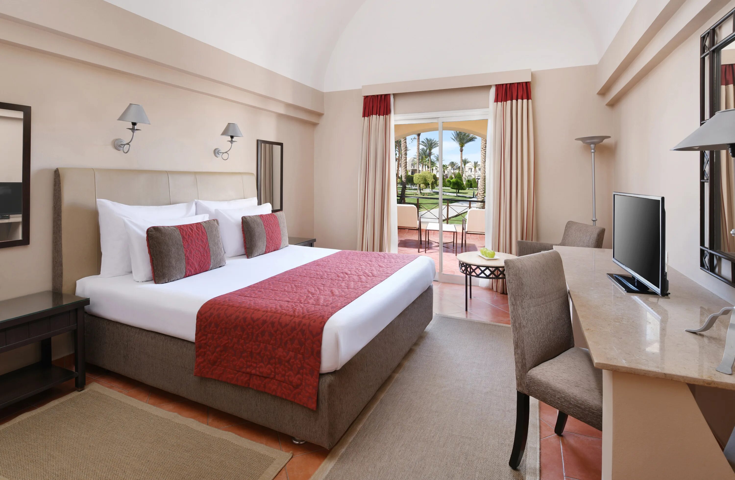 Superior room partial view