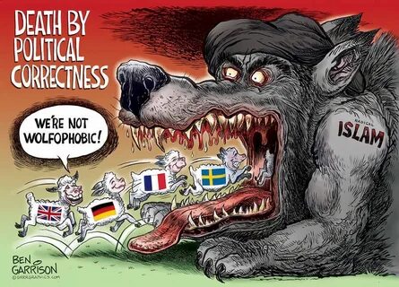 Карикатура страшная
