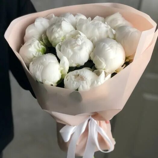 Пион FLOWERELLA PREMIUM, цвет белый, 29 шт купить по выгодной цене в интернет-ма