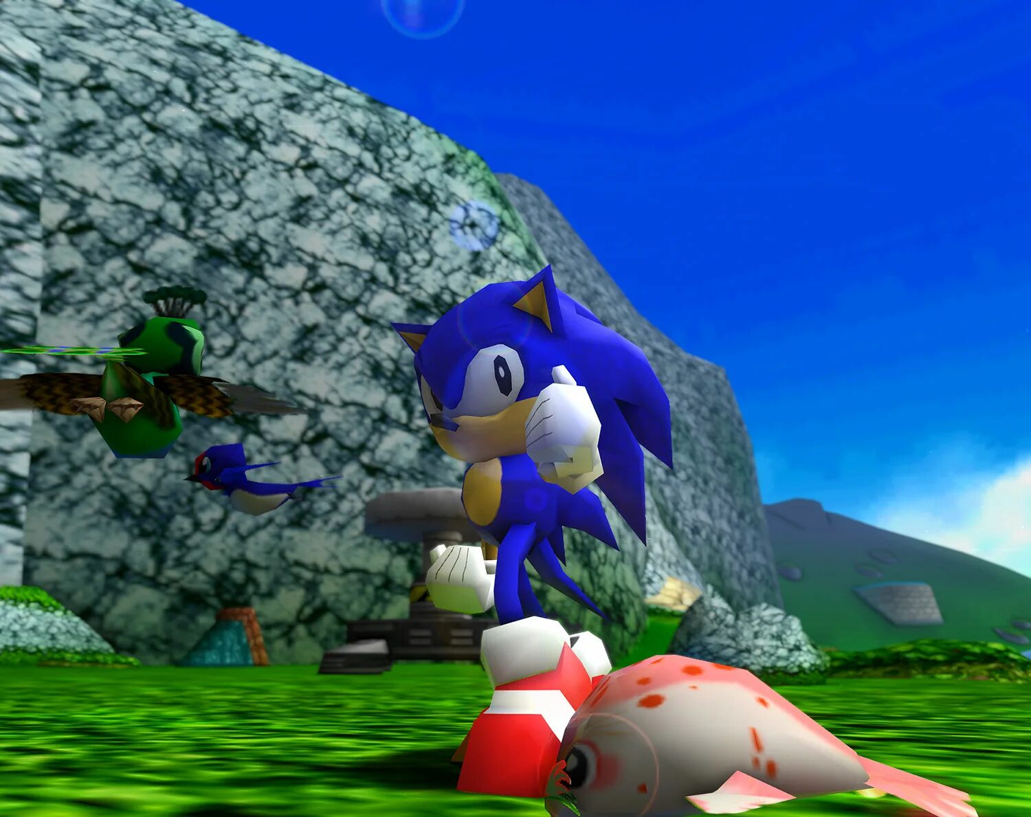 Игра sonic моды. Sonic Adventure DX. Ремейк Соник адвенчер. Sonic Adventure DX: Director's Cut. Sega Dreamcast Sonic Adventure 1998.