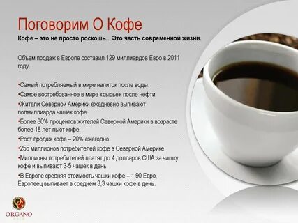 Кофе 1 раз в день