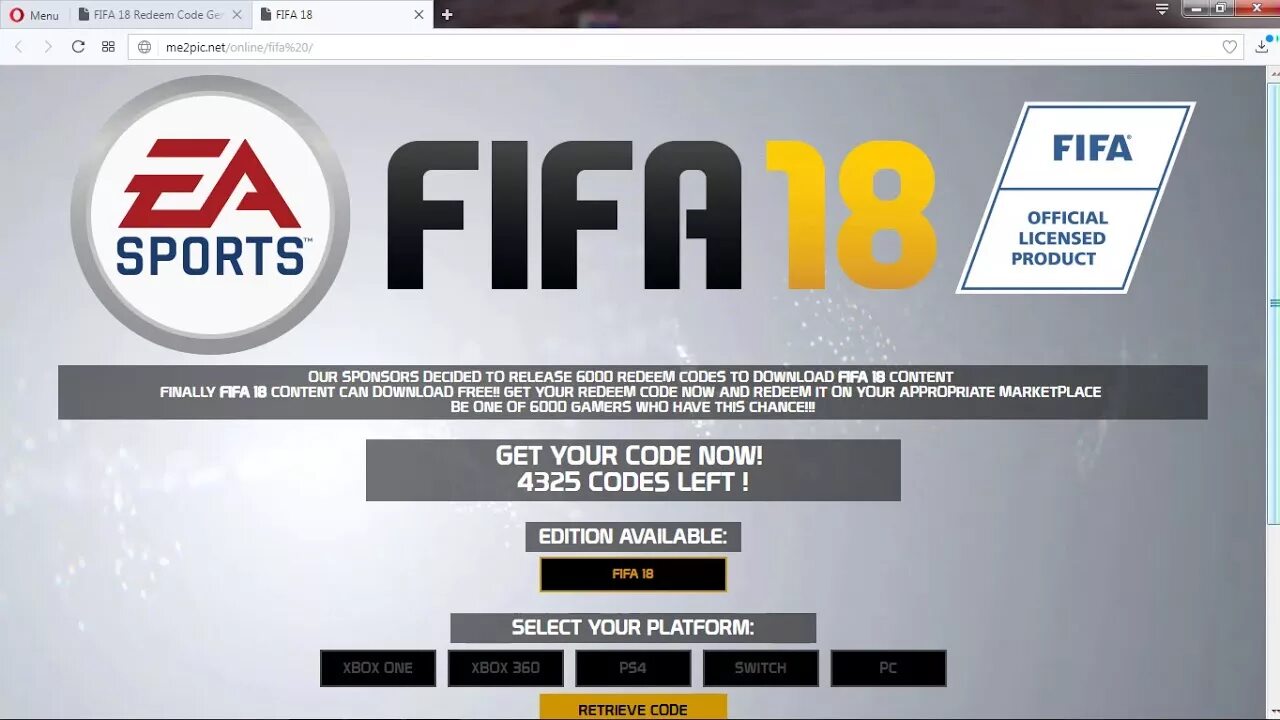 Код fifa. Коды ФИФА. ФИФА 18 пс4. PES 2018 License Key. Код FIFA 08.