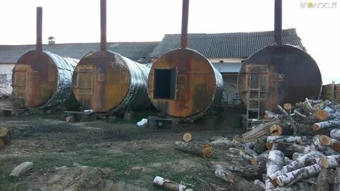 Уголь в бочке