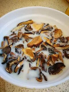 Рецепт курицы с сушеными грибами