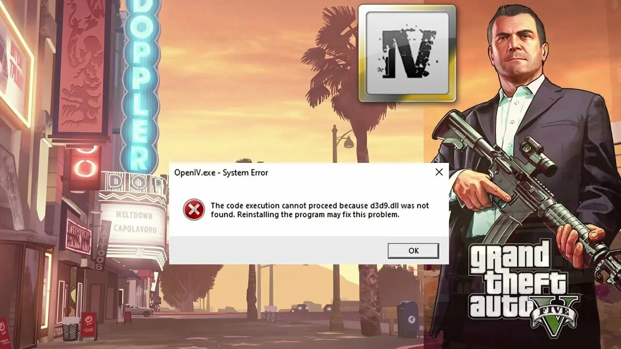 Failed to load dx9 dlls