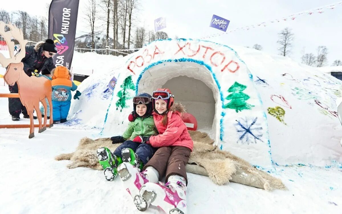 Куда сходить с детьми в сочи зимой