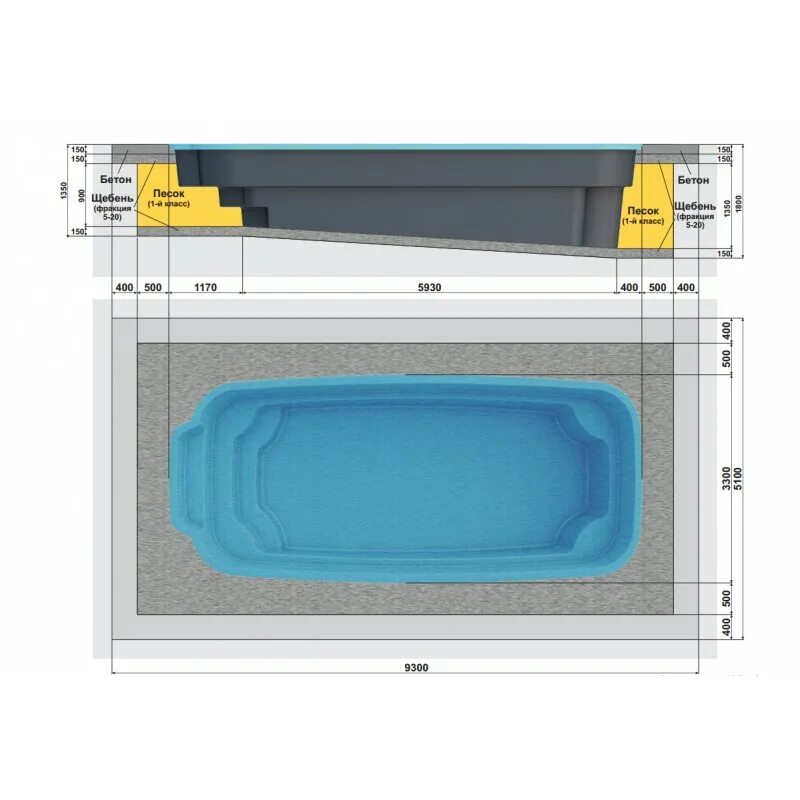 Длина бассейна прямоугольной формы 15 м. Композитный бассейн Fiberpools Юта. Композитные бассейны Cupel 2x2. Композитный бассейн 2мх2мх1м. Бассейн композитный 2 на 6.