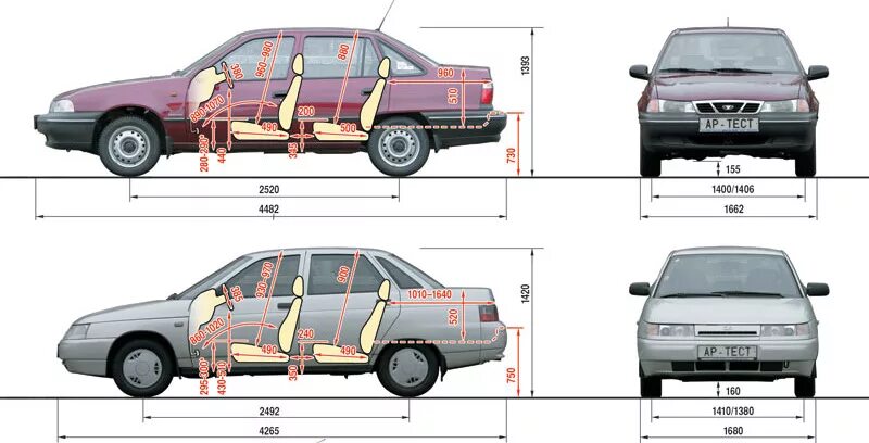 Дэу Нексия габариты кузова. ВАЗ 2110 клиренс дорожный просвет. Daewoo Nexia 2004 чертёж. Габариты багажника ВАЗ 2115. Заднее ваз 2115 размер