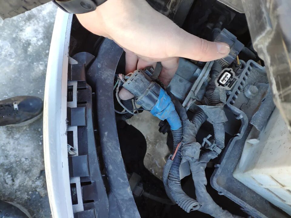Температура за бортом part1 - KIA Ceed SW (1G), 1,6 л, 2009 года электроника DRI