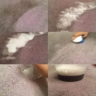 Чистка ковров уксус сода