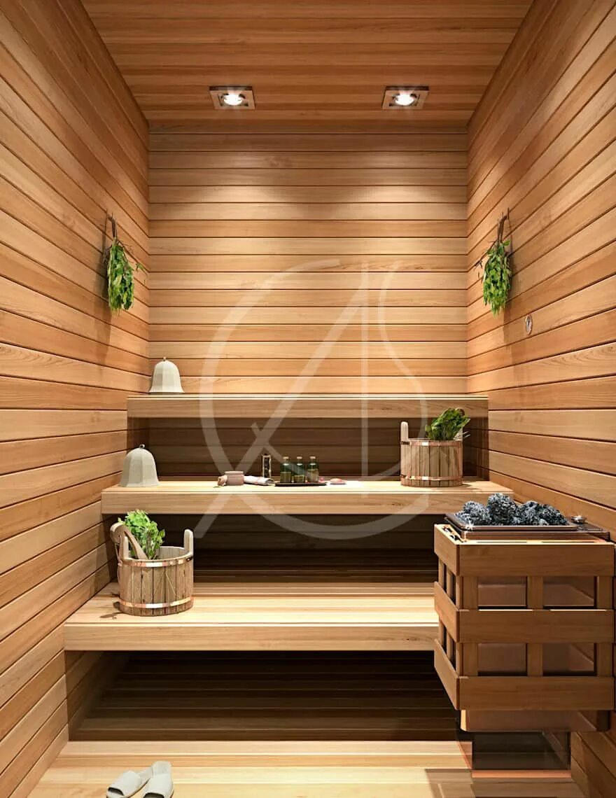 Small sauna