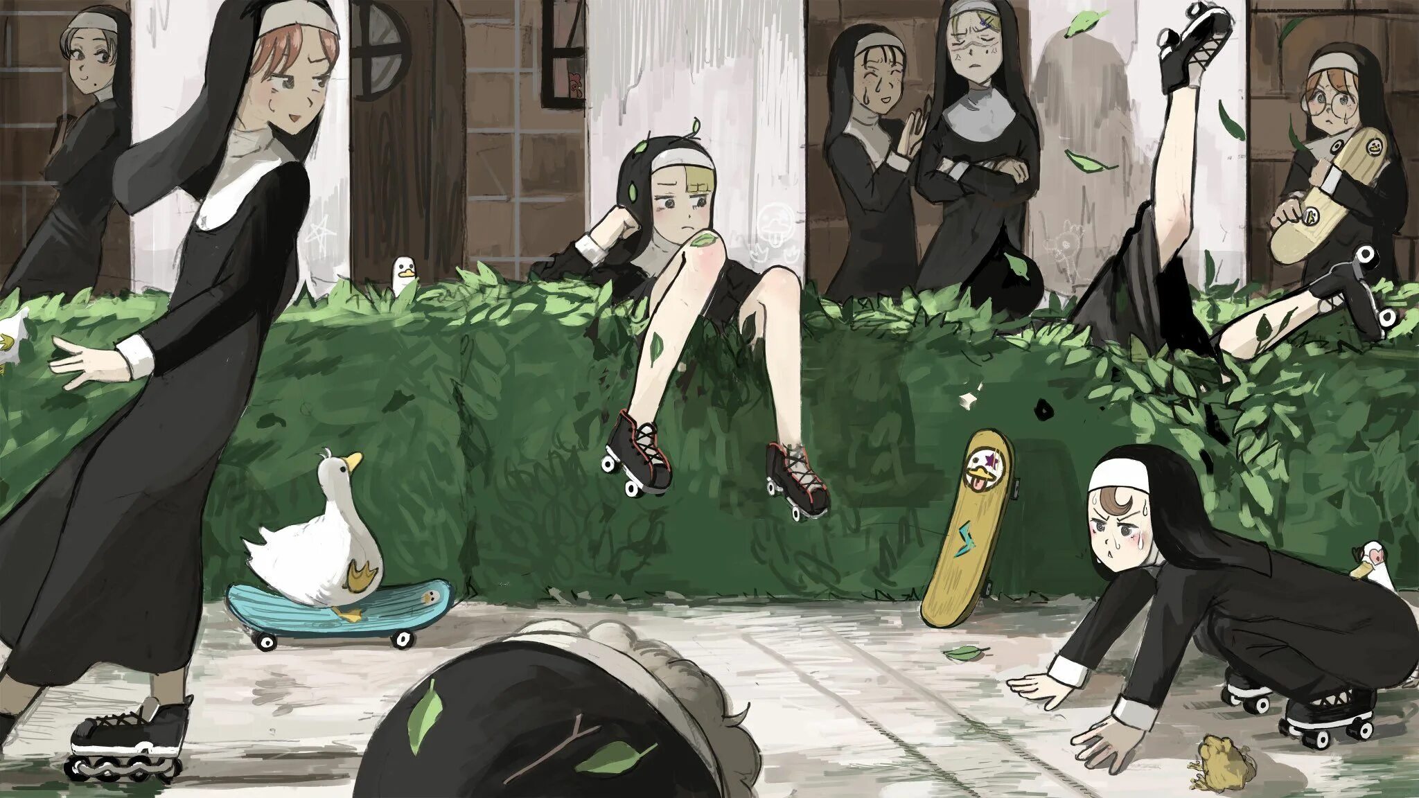 Панк и монашка. Прикол про панка и монашку. София летяго nun. Прикол про панка и монашку. Монахиня-воин сериал.