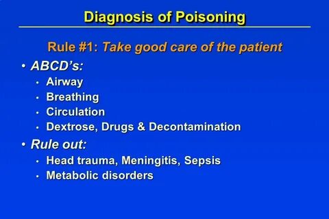 Перевод текста poisoning