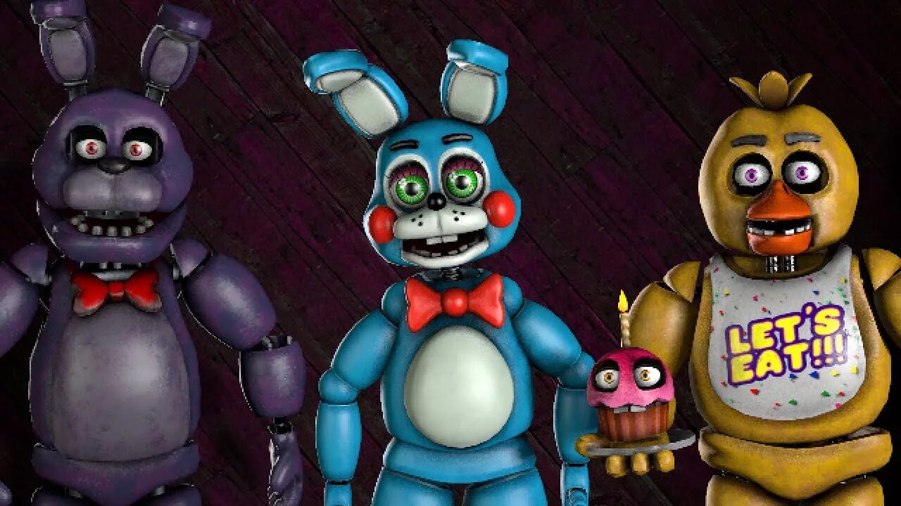 Войс ФНАФ. Toy Bonnie SFM. FNAF ar: SD.