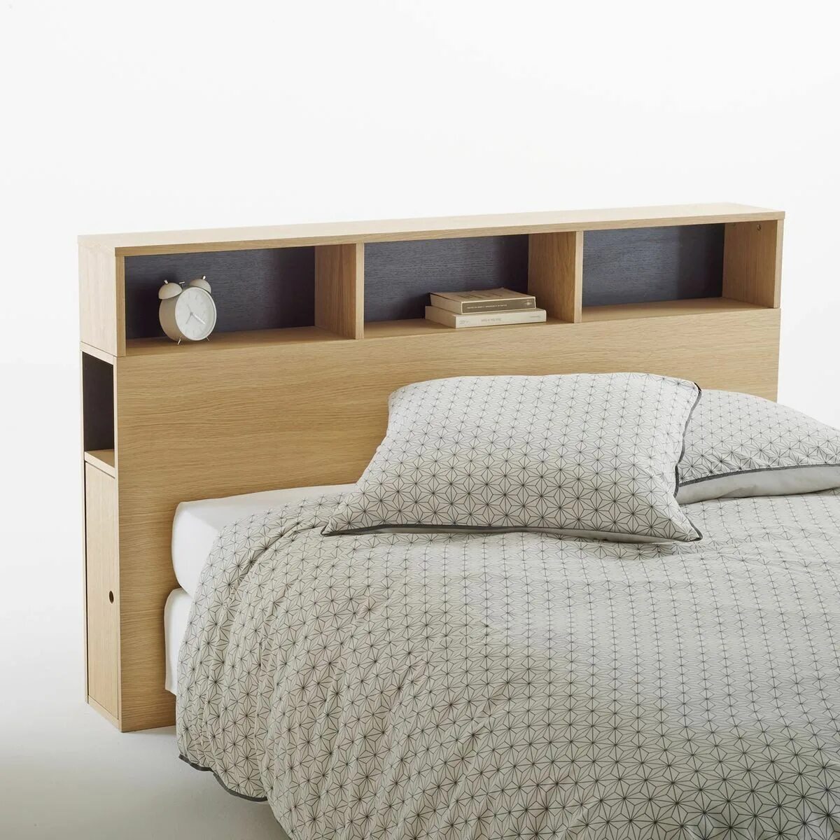 Grantville Headboard Headboard storage, Bookcase headboard, Headboard with shelv