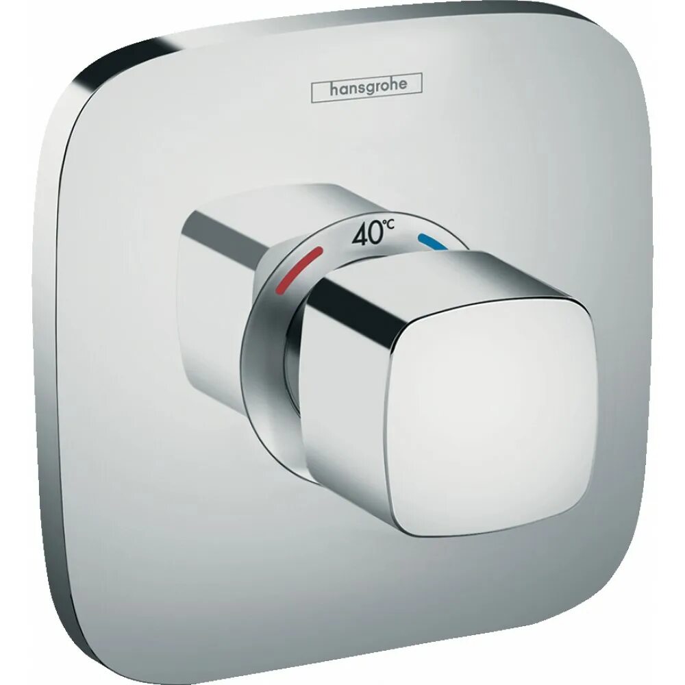 Hansgrohe скрытый монтаж. Термостатический смеситель hansgrohe ecostat. hansgrohe ecostat e 15705000. термостат hansgrohe 15705000. смеситель термостат хансгртй.