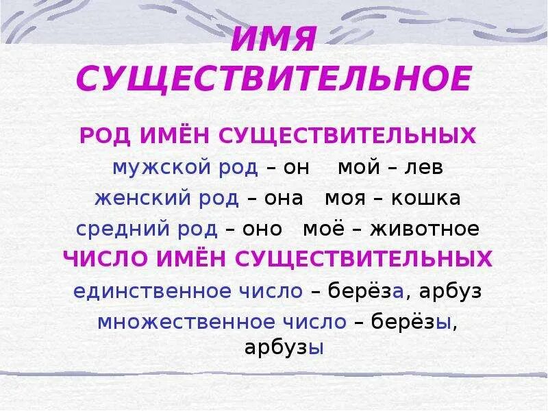 Слова являются именами существительными. Род имен существительных. Правило род имен существительных. Од имен существительных. Род имен сущ.