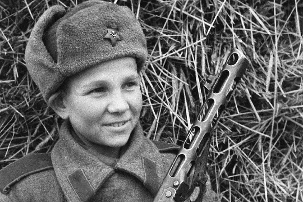 14 летний военный. Дети Партизаны Великой Отечественной войны 1941-1945.