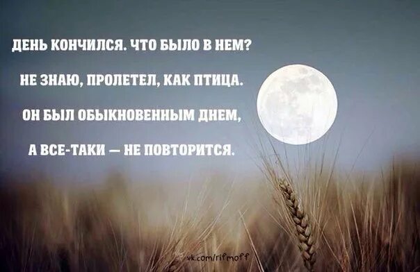 Хорошо день закончился. День кончился что было. День закончился стихи. Ещё один день пролетел. Вот и кончился день.