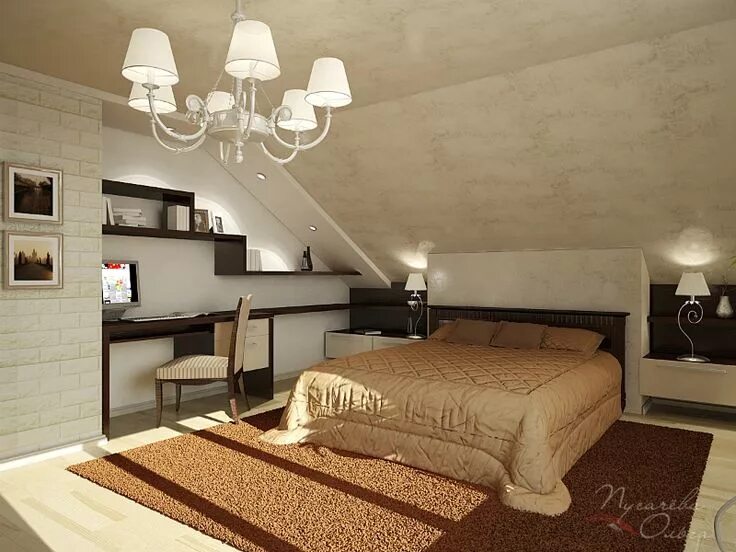 Small Attic Bedroom Design Ideas 11 Remodel bedroom, Attic bedrooms, Small attic