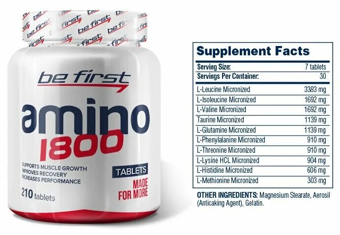 Аминокислоты москва. Аминокислотный комплекс be first Amino 1800. Be first Amino 1800 состав. Амино 1800 бе Фирст состав. Аминокислоты таблетки.