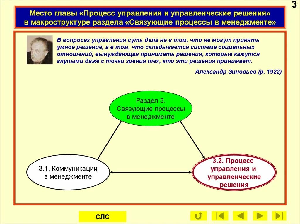 Связующими процессами являются