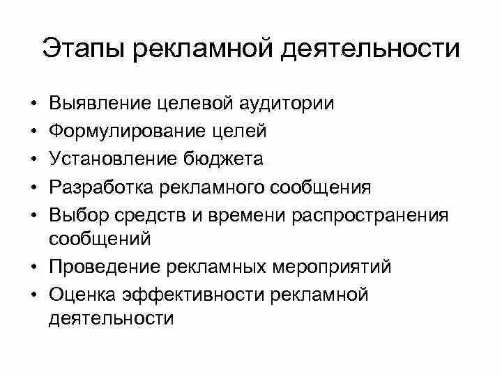 Этапы рекламной компании. Этапы рекламной деятельности. Этапы рекламной кампании. Этапы рекламы. Этапы рекламного сообщения.