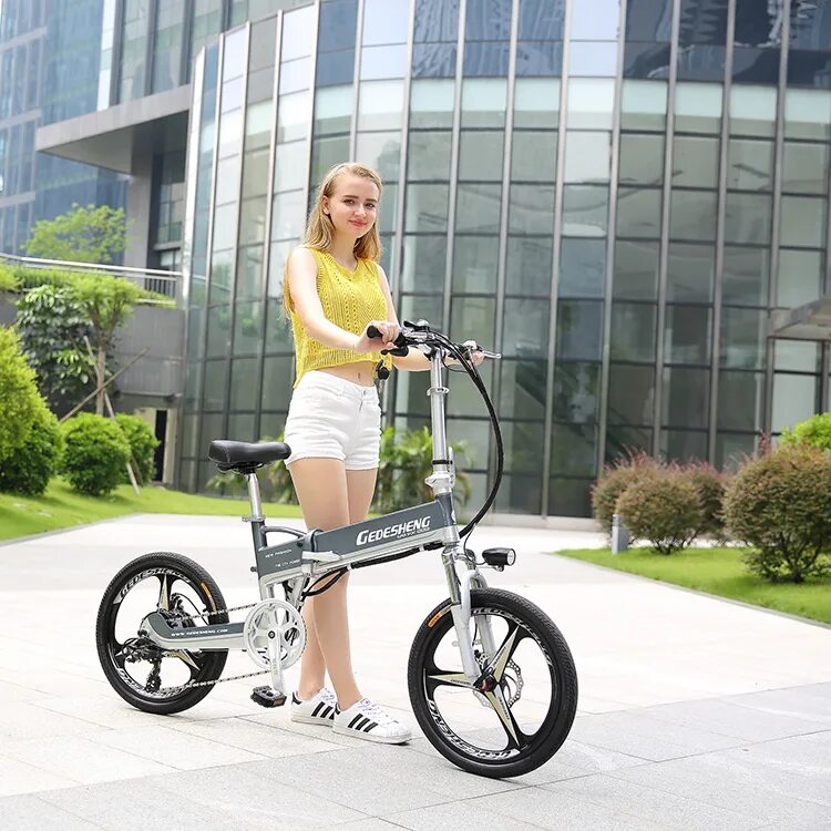 Велосипед взрослый в спб. Складной электровелосипед 20 дюймов. Электровелосипед Nano складной. Gedesheng электровелосипед. Электровелосипед ycx007.
