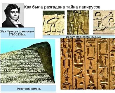 Французский ученый расшифровавший египетскую письменность