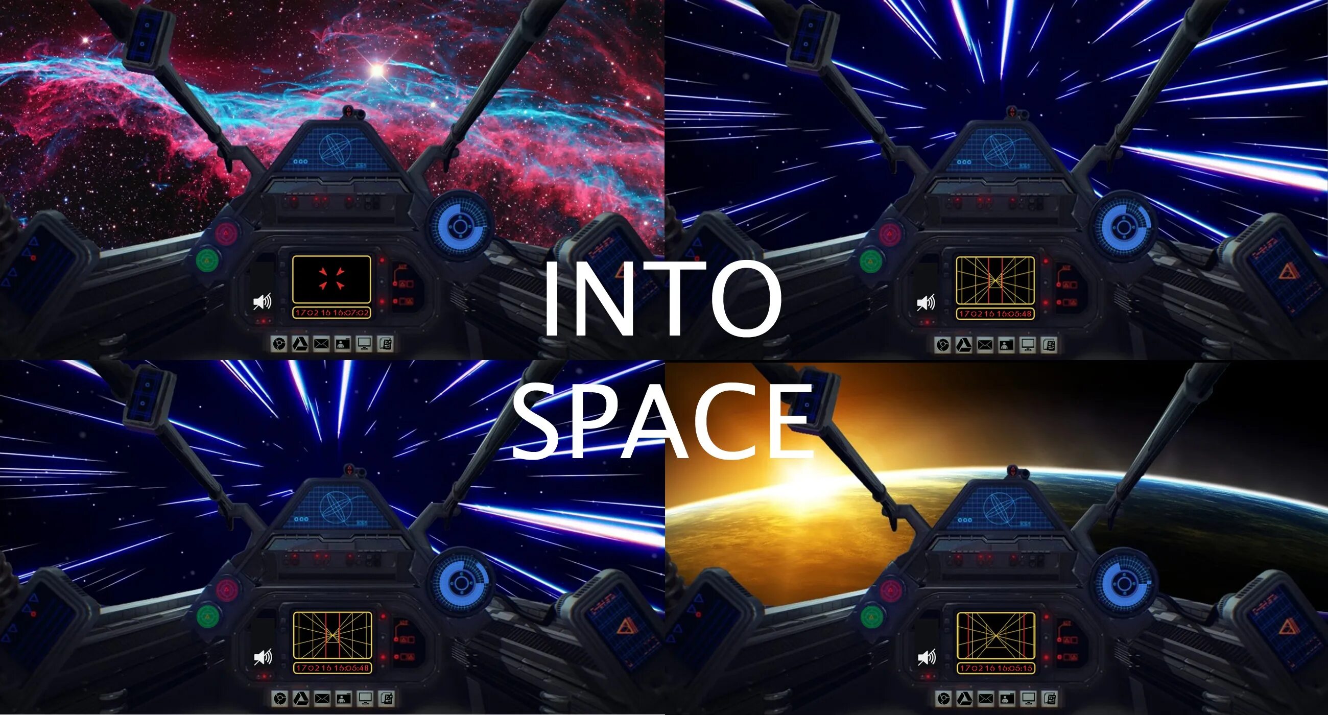 Into space you into space i. Into space. hyperspace fury. exit into the space.