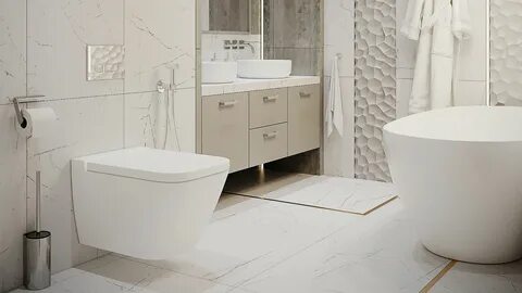 Эстима в интерьере ванной - 90 фото.